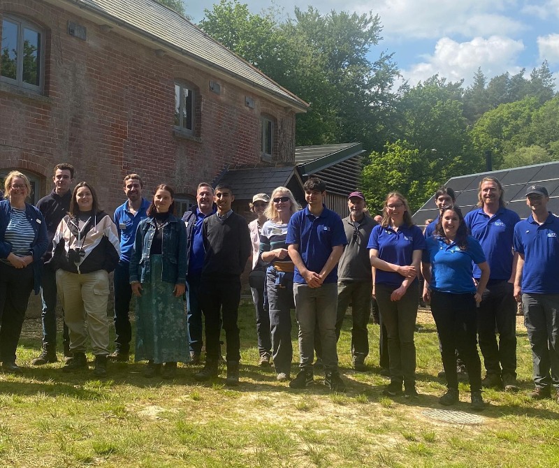 Guests and Staff at the grand opening