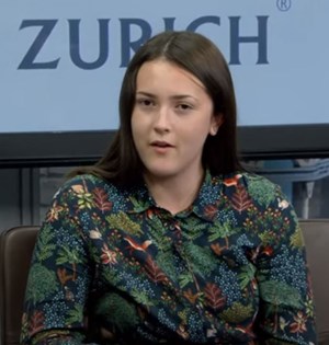 Mya speaks at Youth Against Carbon Conference