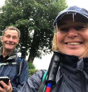 Sarah and Ed Neish Walking for Cameron