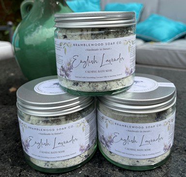 English lavender bath soak