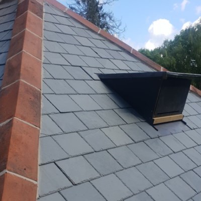 Cottage roof completed