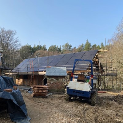 Approach to the cottage