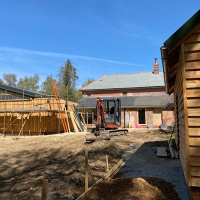 A total of six swift bricks were installed