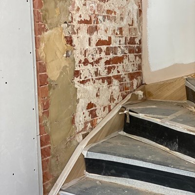 A total of six swift bricks were installed