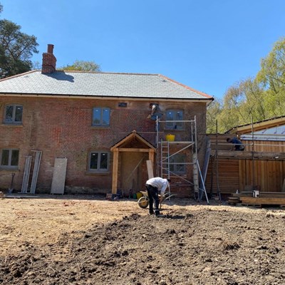 A total of six swift bricks were installed