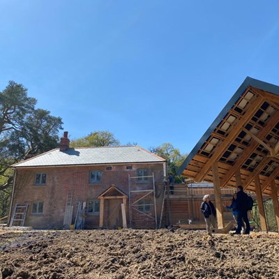 A total of six swift bricks were installed