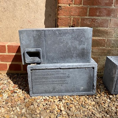 A total of six swift bricks were installed