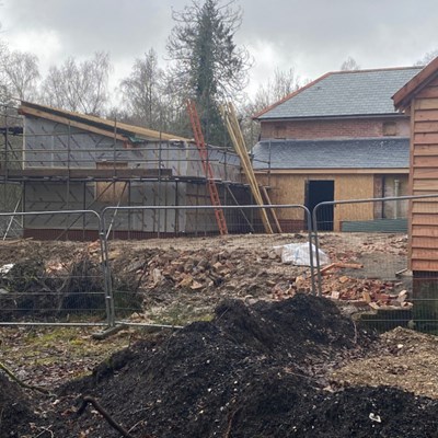 Front view of Cameron's Cottage