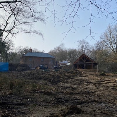 Approach to the cottage