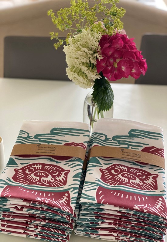 Otter Tea Towel