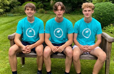  Running for Cameron at the Winchester half 