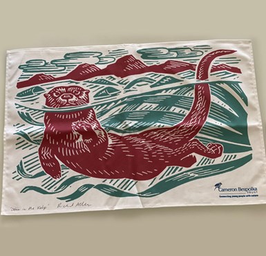 Otter Tea Towel